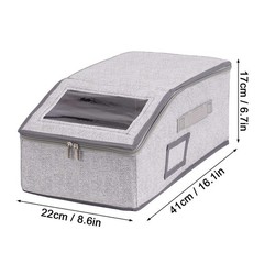 Hat Storage Dust Bag Baseball Hat Cap Organizer Rack Zipper Cap Holder Bag 1-3X