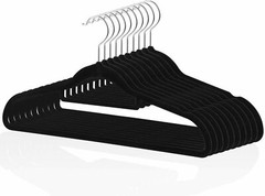 Velvet Hangers Clothes Heavy Duty Non Slip Hangers Closet Storage 10 30 50 Pack