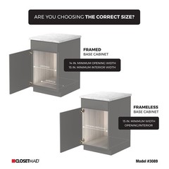 ClosetMaid 14 in. Pull Out Cabinet Organizer, 2 14-Inch Two Tier, Nickel