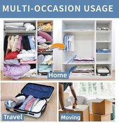 Vacuum Storage Bags Clothes Space Saver 3 5 7 10 Pack | Vacuum Seal Bags Travel