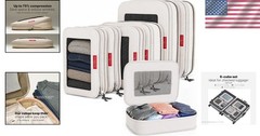 Travel Compression Cubes – 6-Pack Bundle