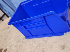 ULINE Plastic Stackable Bins – 9 1/2 x 6 x 5″, Blue