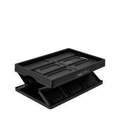 Greenmade Instacrate 16 Gal Collapsible Storage Bin Basket Black 2-Pack Lot New