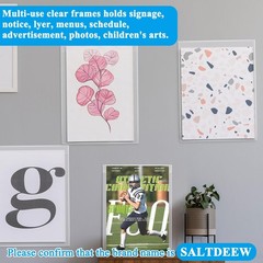 80 Pcs Magazine Protectors for Collectors Clear Plastic Magazine Sleeves 9.25 X