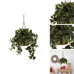 Nearly Natural Philo Hanging Basket 6736