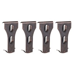 Christmas Brick Clips for Hanging Outdoors 4Pcs Fits 2.36-2.76in Brick No Drill