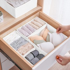 Collapsible Fabric Drawer Organizers for Nursery or Bedroom Clothing Storage