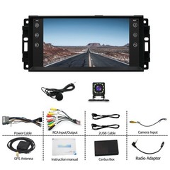 7″ Car Stereo for Jeep Commander 08-11 Carplay Android Auto BT Backup Cam 2G+32G