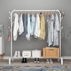 Heavy Duty Metal Clothes Rail Storage Display Stand Rack Garment Shelf Hanging