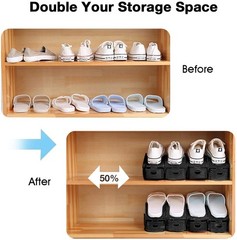 Closet Shoe Organizer,Shoe Storage Organizer Shoe Rack for Closet Organizatio…