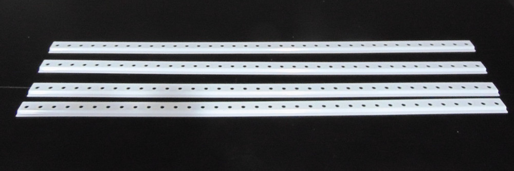 36” Rubbermaid Configuration Closet Overlapping Hang Rails Lot of 4 Fast Track