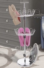 Revolving Shoe Carousel Display