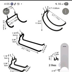 Hooks 20-Pack 4 Different Shapes