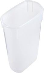 Rubbermaid Container Wrapping Paper Organizer W/ Top Ornament Storage, Clear