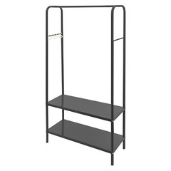 Clothes Rack with Bottom Shelves, Home Clothes Rack, Standing Clothes Rack New