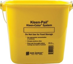 San Jamar – Kleen-Pail® Plastic Cleaning Bucket – 6 Quarts – Yellow