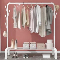Heavy Duty Metal Clothes Rail Storage Display Stand Rack Garment Shelf Hanging