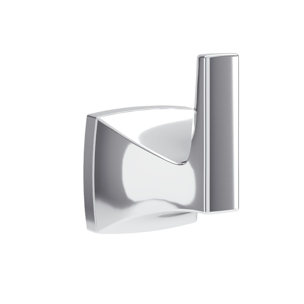 Oak Wall Mounted Robe Towel Hook Polished Chrome Hardware 563RH