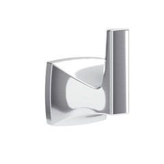 Oak Wall Mounted Robe Towel Hook Polished Chrome Hardware 563RH
