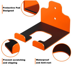 Garage Trimmer Rack, Wall Mount Tool Hanger for Weed Wacker & Garden Tools, 2pk