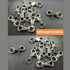 10PCS Trigger Snap Hooks 2.32” X 0.82” Heavy Duty Swivel Snap Hooks Metal Clas