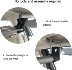 Universal Fit Car Clothes Hanger Rack – Heavy Duty, Easy Installation, Portable