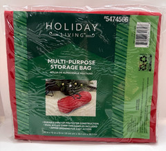 Holiday Living Large All Purpose Multi-use Storage Bag Christmas Tote 36″ x 15″