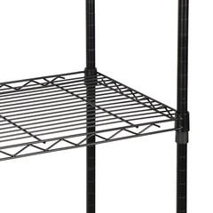 5Tier Wire Shelving Unit Rack Large Space Adjustable Storage Shelves for Kitchen
