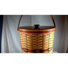Longaberger 1998 Holiday Hostess Winter Wishes Basket Set