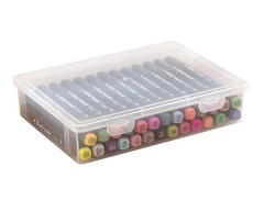 Vidifor Plastic 9.1 inches L x 6.7 W x 2 H, White Empty -1 pack