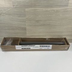 Brand New IKEA KOMPLEMENT 19 5/8″ Dark Gray Closet Clothes Rail 902.569.68