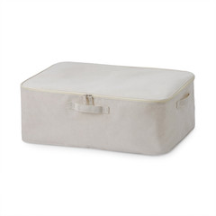 MUJI Soft Box Large Width 59 x Depth 39 x Height 23cm Polyester Linen