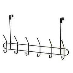 Manufacturer Varies Wardrobe Hook,Black,Steel,3 19/32 in D 1HFL1 Manufacturer