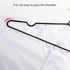 20-80Pcs Metal Wire Clothes Hangers 16″ Space Saving Shirt Coat Hanger Non-Slip