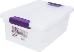17531712 15-Quart Clearview Latch Box 2-Pack