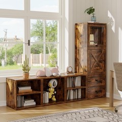 Magic DIY Cube Storage Organizer Stackable Cubes for Home Books Clothes Toy-M…