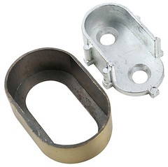 Wardrobe Clothes Tube Support Closet Rod Pole End Bracket Thickening Pin Holder