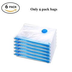 Storage Bags for Clothes Pillows Blanket More Space Save Compression Seal