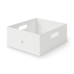 MUJI polypropylene file box, standard type 1/2