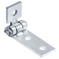 6-Pack 3-Hole Adjustable Hinges for 1-5/8″ Strut Channel 7/32″ Thick