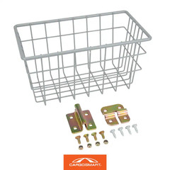 12 In. W X 6 In. H Small Steel Track Basket
