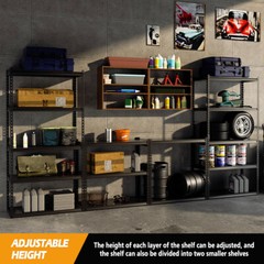 NAIZEA Garage Shelving Heavy Duty Storage Shelf Rack 5 Tier 400lbs Each Layer