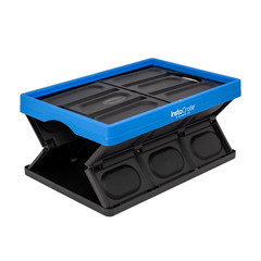 3 Pack Greenmade Instacrate Collapsible Plastic Storage Bin Basket 12 Gallon New