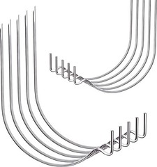 32pcs Professional-quality Picture Hanging Hooks – Effortless Install & Support