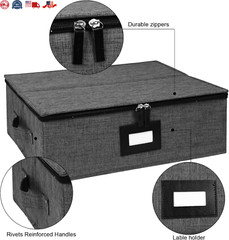 China Storage Containers Hard Shell, Platter Storage Containers 17″ x 13″ x 6…