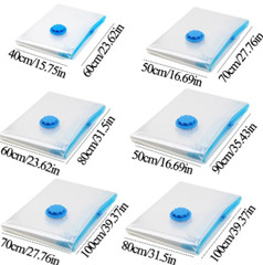 6 Super Jumbo Extra Large Space Saver Vacuum Seal Storage Bag Largest Space Bags