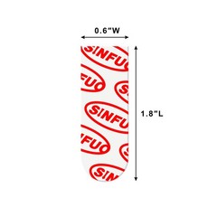 Sinfuo 48 Small Hanging Strips Refill, No Damage Adhesive Strips for Wall Hoo…