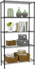 Heavy Duty Adjustable Metal Wire Shelving Unit Home Garage Storage Organizer