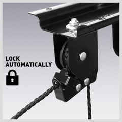 2-Pack Bike Lift Hoist Bicycle Lift Ceiling Mounted Garage Hanger Pulley Rack