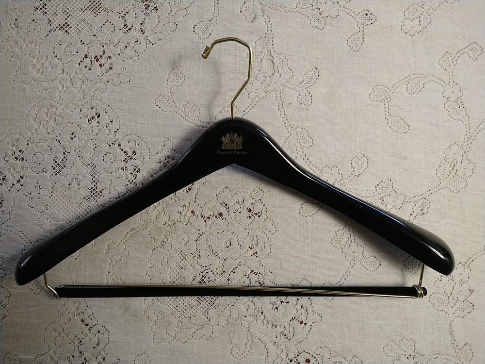 Oxford Clothes Jacket Coat Blazer Suit Sport Coat Hanger Velvet Suit Bar